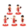 Adornos Decorativos para Pastel de Baloncesto Maestro del Slam Dunk Rukawa Arce Sakuragi Camino de las Flores Cesta de Baloncesto Bandera Insertable aj Zapatos de Baloncesto