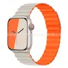 Adecuado para Correa de Apple Watch Correa de Silicona Correa con Bucle Magnético Correa para iwatchSE8 Generación Ultra para Hombres y Mujeres