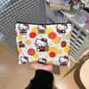 Nueva Bolsa de Cosméticos de Viaje Hello Kitty, Linda Bolsa de Almacenamiento de Gran Capacidad, Neceser de Alta Gama para Estudiantes para Mujeres
