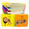 Libros que no se pueden romper, enseñanza temprana, iluminación para bebés, 0-3 años, tarjeta cognitiva, alfabetización, libros para niños, libros de educación temprana