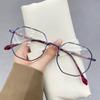 Anteojos de Lectura Antiluz Azul Reductores de Edad a la Moda para Mujer, Elegantes y Versátiles, Anteojos de Lectura y Lectura de Periódicos de Alta Definición con Protección Ocular para Personas de Mediana Edad y Mayores