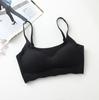 Japão Anxin Segunda Geração Roupa Interior Esportiva Mulheres Grávidas Sling Ice Silk Sutiã de Dormir Sem Costura Sem Anel de Aço Lindo Embrulho Traseiro Mulheres