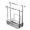 Estante para Trapos Estante de Almacenamiento de Cocina Estante de Almacenamiento Sin Perforaciones Estante de Encimera Multifuncional para el Hogar Escurridor para Fregadero Venta al por Mayor