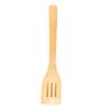 Juego de ocho piezas de cuchara pala de cocina de bambú, pala para sartén antiadherente, cuchara para sopa, pala para freír, colador para ensalada, herramienta de cocina, mango largo