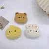 Broche de Pelúcia de Animal Fofo de Desenho Animado Acessórios DIY para Crianças Grampo de Cabelo Acessórios para Lenço Chapéu Boneca Pingente