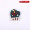Feltro de Natal boneca pequena chapéu do Papai Noel enfeites enfeites atmosfera decorações presente embalagem de presente