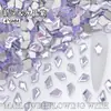 4*6mm Fondo Plano Colorido Flecha Diamante de Cristal Forma Especial Joyas para Uñas Accesorios Diamante para Uñas Portátil Material al por Mayor