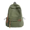Mochila Casual de Pana Estilo Japonés para Viajes, Mochila Escolar para Estudiantes de Secundaria, Preparatoria, Universidad, Mochila Sencilla Versátil para el Trabajo
