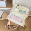 Versión Coreana de la Mochila Escolar Original de Gran Capacidad Diseño de Nicho Casual Versátil Moda Clase Viaje de Negocios Tutoría Mochila Mochila