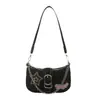 Bolsa de ombro transversal casual com design de nicho, bolsa personalizada moderna e da moda, nova bolsa quadrada pequena feminina da primavera de 2026