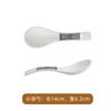 Colher Cerâmica Retrô Estilo Chinês para Uso Doméstico, Colher de Sopa de Cozinha Colorida Esmaltada, Colher Grande com Cabo Longo, Personalizável com Logo
