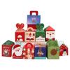Embalagem de Presente de Véspera de Natal Mais Vendida Transfronteiriça Caixa de Cor Papai Noel Maçã Presente Criativo Personalizado Caixa de Presente de Alta Qualidade
