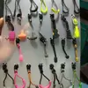 Bolsa para Equipo de Esquí Accesorios Retenedor de Chapa Caja de Almacenamiento Accesorios Tirador de Cremallera Tira de Cinta Multicolores Aa864