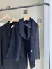 Bufanda Larga de Lino a Rayas Retro para Mujer Primavera Verano Delgada de Gama Alta Artística Braga para el Cuello Estilo Coreano Protector de Cuello Chal Otoño