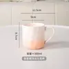 Juego de Té para Sala de Estar de Casa Nueva para el Hogar Juego de Tazas para Inauguración de Casa Set 2024 Taza de Bebir de Aspecto Alto Nueva Taza