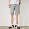 Pantalones cortos deportivos para hombre de verano, seda de hielo, secado rápido, pantalones de cinco puntos para niños, nuevos y modernos 2024, holgados, pantalones de running para hombre