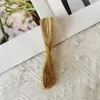 Cuerda de Yute para Decoración de Bordes de Pasteles, Cuerda de Yute para Decoración de Repostería, Etiquetas Creativas Hechas a Mano para Jardín de Infancia, Empaque de Fotos, Cuerda de Atar Vintage