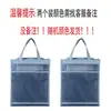 Bolsa Transparente Vertical Teste de Papel Aluno Ensino Fundamental Bolsa de Reforço Espessa Durável Grande Capacidade Multicamadas Bolsa de Armazenamento para Estudo