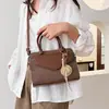 Bolso de Mano Elegante con Textura de Gama Alta para Mujer 2026 Nueva Moda Bolso Pequeño Cuadrado de Hombro de Moda Bolso Cruzado de Moda