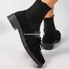 Zapatos Casuales Transfronterizos Europeos y Americanos para Mujer sin Cordones Talla Grande Borla Transfronteriza Talla Grande Nuevos Mocasines de Comercio Exterior para Mujer Venta al por Mayor Talla Grande