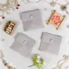 Bolsa de Botón de Presión de Terciopelo de Doble Cara de Gama Alta, Nueva Bolsa para Empaque de Joyería, Bolsa Decorativa de Color Sólido para Collares y Anillos