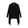 Camisa Respirável Irregular de Manga Longa com Ar Condicionado Tencel Leve Jaqueta com Proteção Solar Cardigan de Verão para Mulheres Top Básico