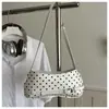 Cinto 2026 Tendência Bolinhas Novo Estilo Feminino Casual Design Grande Capacidade Elegante Temperamento Bolsa de Ombro Único Bolsa de Axila