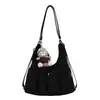 Bolso casual de ante de gran capacidad para el día a día, simple y versátil, mochila transfronteriza, nueva bolsa multiusos 2026