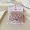 Diademas elásticas desechables de colores para niños, estilo nuevo para niñas, alta elasticidad, no daña el cabello