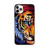 16 Capa de Celular Animal Cabeça de Tigre 17 Adequada para Apple 14 Pro Max Capa Protetora 15 Capa Fosca Anti-Queda 13 Homens