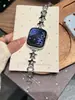 Correa de Metal con Diseño de Ola de Estrella y Puntos Adecuada para Apple Watch iWatch 12ª Generación 11/10