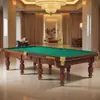 Mesa de Billar Estilo Ruso Estándar para Adultos, Mesa de Billar de Madera Maciza, Mesa de Billar Rusa, Mesa para Salón de Billar, Mayoreo