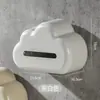 Caja de Papel Higiénico y Toallas de Papel para Baño de Gama Alta, Lujo Ligero y Caja de Almacenamiento de Servilletas de Papel para Escritorio Montada en Pared