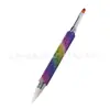 Novo Caneta de Nail Art Três em Um Broca Completa Broca de Ponta Broca de Ponta Broca de Ponta Caneta de Fototerapia Caneta de Uso Duplo para Puxar Linha Venda Quente Transfronteiriça Caneta Criativa