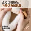 Chinelos de algodão femininos, novo modelo inverno 2026, fechados atrás para uso interno em casa, antiderrapantes, sola macia, silenciosos, sapatos quentes de algodão pelúcia para mulheres