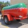 Remolque cisterna de agua de alta presión de 5 toneladas, de acero inoxidable 304, para agua potable, con suspensión completa para transferencia de líquidos.