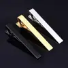 Pisacorbatas para Hombre Estilo Coreano Oro Plata Negro Pisacorbatas Negocios Formal Boda Simple Seguridad Pisacorbatas