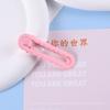 Venta Directa de Fábrica material para pasador de pelo con pegamento en crema color caramelo pasador de pintura sin costuras tienda hecha a mano accesorios para joyería diy