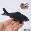 Pegamento flexible de PVC simulación colgante de carpa koi mini simulación carpa pequeña pez dorado modelo pez pequeño colgante de llavero