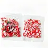 Rodajas de Arcilla Suave Navideña, Accesorios de Relleno Hechos a Mano para Slime, Caramelos, Copos de Nieve, Bastones de Caramelo, Hombrecitos de Jengibre, Materiales Mixtos Creativos
