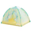 Tenda para Pet Primavera e Verão Respirável Impermeável Cama para Cachorro com Cortina de Porta Tapete Portátil para Cachorro ao Ar Livre Cachorro Pequeno Dormindo Casa para Cachorro