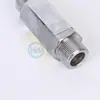 QHF-2 supresor de llama para tubería de gas con rosca, previnidor de retroceso, acetileno, propano, oxígeno, hidrógeno, gas natural