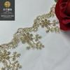 Oferta especial 6cm malla bordada código de barras árbol pequeño oro rosa accesorios Lolita encaje oro bronce accesorios de ropa