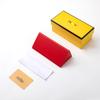 Venta al por mayor al contado Nueva caja de gafas de marca de alta gama Moda Caja de metal para gafas de sol Caja para gafas de sol Juego de caja para gafas de sol