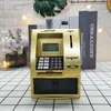 Caixa Eletrônico atm atm cofrinho senha inteligente voz ao vivo Máquina de Caixa Novo Cofrinho transfronteiriço