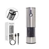 Moedor Elétrico de Gergelim Recarregável por USB, Moedor Multifuncional de Especiarias, Eletrodoméstico para Cozinha Doméstica e Comercial Personalização
