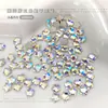 Mini Pequeño Fondo Plano Forma Especial Diamante Cristal Corazón Estilo Mariposa Uña Vidrio Accesorios para Arte de Uñas Venta al por Mayor Estilo Ins