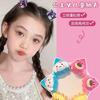 Clipes Pequenos de Orelha de Gato de Desenho Animado Sanrio para Crianças, Presilha Fofa para Cabelo de Bebê, Presilha para Franja de Princesa, Acessórios de Cabelo