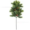 Flor Artificial Ramo Único 28 Ramos Pinheiro Dinheiro Pinheiro Beleza Pinheiro Pinheiro Arhat Planta Verde Pinheiro Ornamento Decoração de Casa Flor Artificial