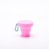 Taza Plegable de Silicona para Exterior de 250 ml, Color Puro, Taza Telescópica para Beber, Resistente a Altas Temperaturas, Vaso de Silicona para Enjuague Bucal, Estilo Opcional